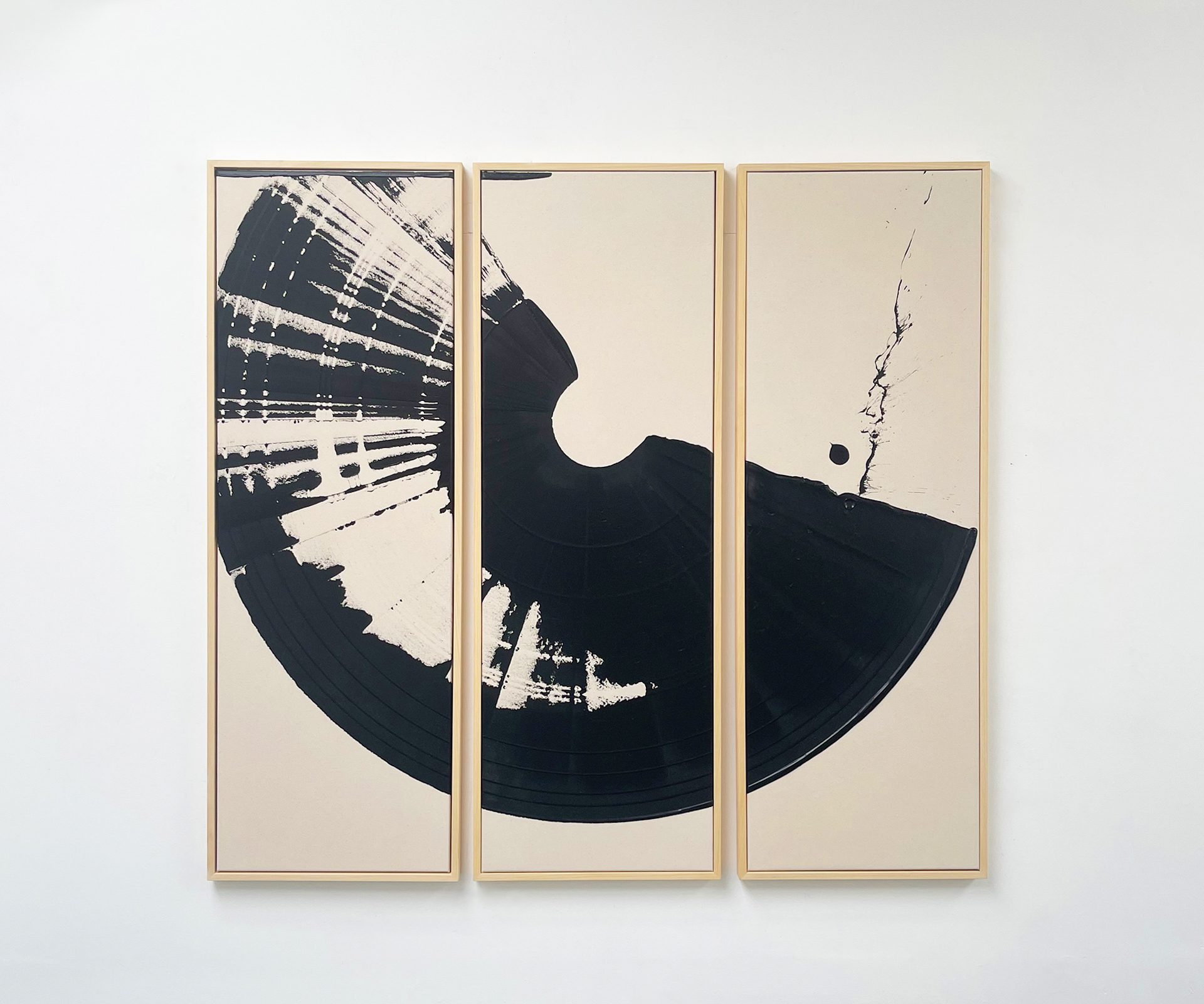 Wall Paintings Abstract: Fold byTabitha Millett